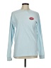 Eighty Eight 100% Cotton Blue Long Sleeve T-Shirt Size M - photo 1