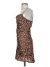 Isalis 100% Polyester Animal Print Brown Casual Dress Size S - photo 5