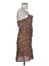 Isalis 100% Polyester Animal Print Brown Casual Dress Size S - photo 4