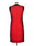 PREMISE Color Block Red Cocktail Dress Size 8 - photo 2