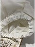 Self-Portrait White 3/4 Sleeve Blouse Size 2 - photo 8