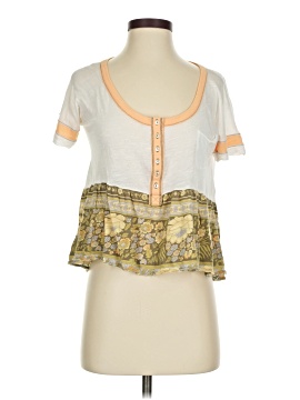Free People Short Sleeve Top
