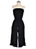 Pink Lily 100% Rayon Solid Black Jumpsuit Size S - photo 1
