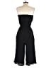 Pink Lily 100% Rayon Solid Black Jumpsuit Size S - photo 2