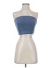 Shein Blue Tube Top Size 2 - photo 1