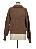 Shein 100% Acrylic Brown Turtleneck Sweater Size M - photo 1