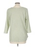 Assorted Brands Green 3/4 Sleeve Top Size L - photo 2