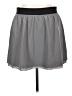 Ann Taylor LOFT 100% Polyester Solid Gray Casual Skirt Size 14 - photo 1