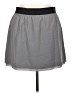 Ann Taylor LOFT 100% Polyester Solid Gray Casual Skirt Size 14 - photo 2