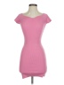 Dynamite Solid Pink Casual Dress Size S - photo 1