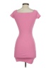 Dynamite Solid Pink Casual Dress Size S - photo 2