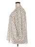 Maurices 100% Polyester Animal Print Ivory 3/4 Sleeve Blouse Size XXL - photo 5