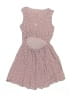 Assorted Brands 100% Rayon Chevron-herringbone Pink Red Dress Size 7 - photo 2