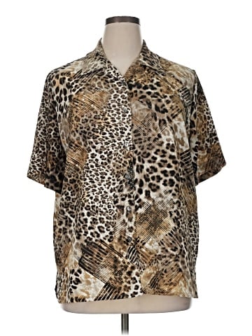 Alia Short Sleeve Blouse (view 1)