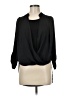 Assorted Brands 100% Polyester Black Long Sleeve Blouse Size M - photo 1