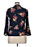 RA-RE Floral Blue 3/4 Sleeve Blouse Size XL - photo 2