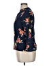 RA-RE Floral Blue 3/4 Sleeve Blouse Size XL - photo 5