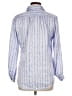 Assorted Brands 100% Polyester Blue Long Sleeve Blouse Size 10 - photo 2