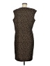 Calvin Klein Animal Print Brown Cocktail Dress Size 8 - photo 2