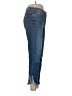 Paige Chevron-herringbone Blue Jeans Size 28 waist - photo 4