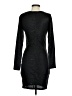 Reiss 100% Polyester Solid Black Cocktail Dress Size 4 - photo 2