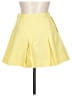Le Coq Sportif 100% Polyester Solid Yellow Active Skirt Size 10 - photo 2