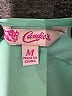 Candie's 100% Polyester Green Short Sleeve Blouse Size M - photo 7