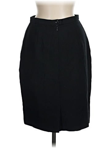 Kasper Wool Skirt (view 2)