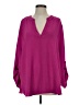 GeeGee Purple 3/4 Sleeve Blouse Size no size - photo 1