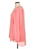 Joe Fresh 100% Polyester Pink 3/4 Sleeve Top Size XL - photo 5