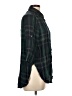 Sag Harbor Plaid Green 3/4 Sleeve Button-Down Shirt Size L - photo 4