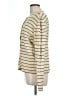 Worth Stripes Yellow Silk Cardigan Size L - photo 5