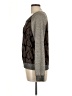 Olivia Moon Gray Long Sleeve Top Size M - photo 5