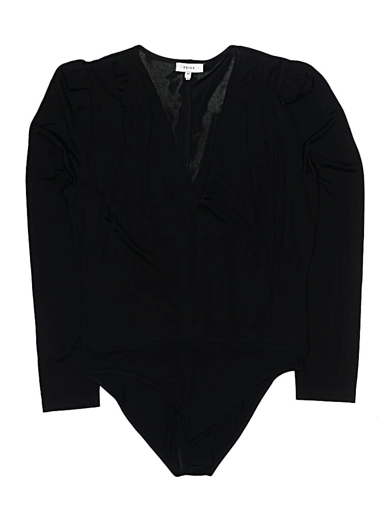 Pre-owned Reiss Bodysuit In Black