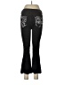 Zara Chevron-herringbone Black Jeans Size 8 - photo 2