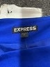 Express Solid Blue Formal Skirt Size 6 - photo 4