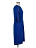 BCBGMAXAZRIA 100% Polyester Solid Blue Casual Dress Size M - photo 4