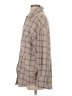 ASOS Design Houndstooth Tan Long Sleeve Blouse Size 4 - photo 5
