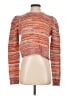 Intermix Tweed Orange Wool Pullover Sweater Size S - photo 1