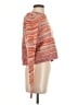 Intermix Tweed Orange Wool Pullover Sweater Size S - photo 4