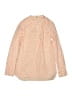 Crewcuts 100% Cotton Print Orange Pink Long Sleeve Blouse Size 14 - photo 1