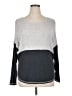 INC International Concepts Gray Long Sleeve Top Size XL - photo 1