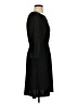 Gap 100% Polyester Solid Black Casual Dress Size S - photo 4