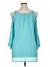 Spense Teal 3/4 Sleeve Blouse Size XL - photo 2