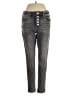 Express Solid Gray Jeans Size S - photo 1