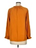 Old Navy 100% Polyester Orange 3/4 Sleeve Blouse Size M - photo 2