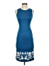 Clover Canyon Graphic Blue Cocktail Dress Size XS - photo 1