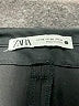 Zara Solid Black Shorts Size XS - photo 3