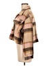 Elan 100% Polyester Plaid Brown Jacket Size M - photo 5