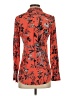 J.Crew Collection 100% Silk Orange Blouse Size 00 - photo 2
